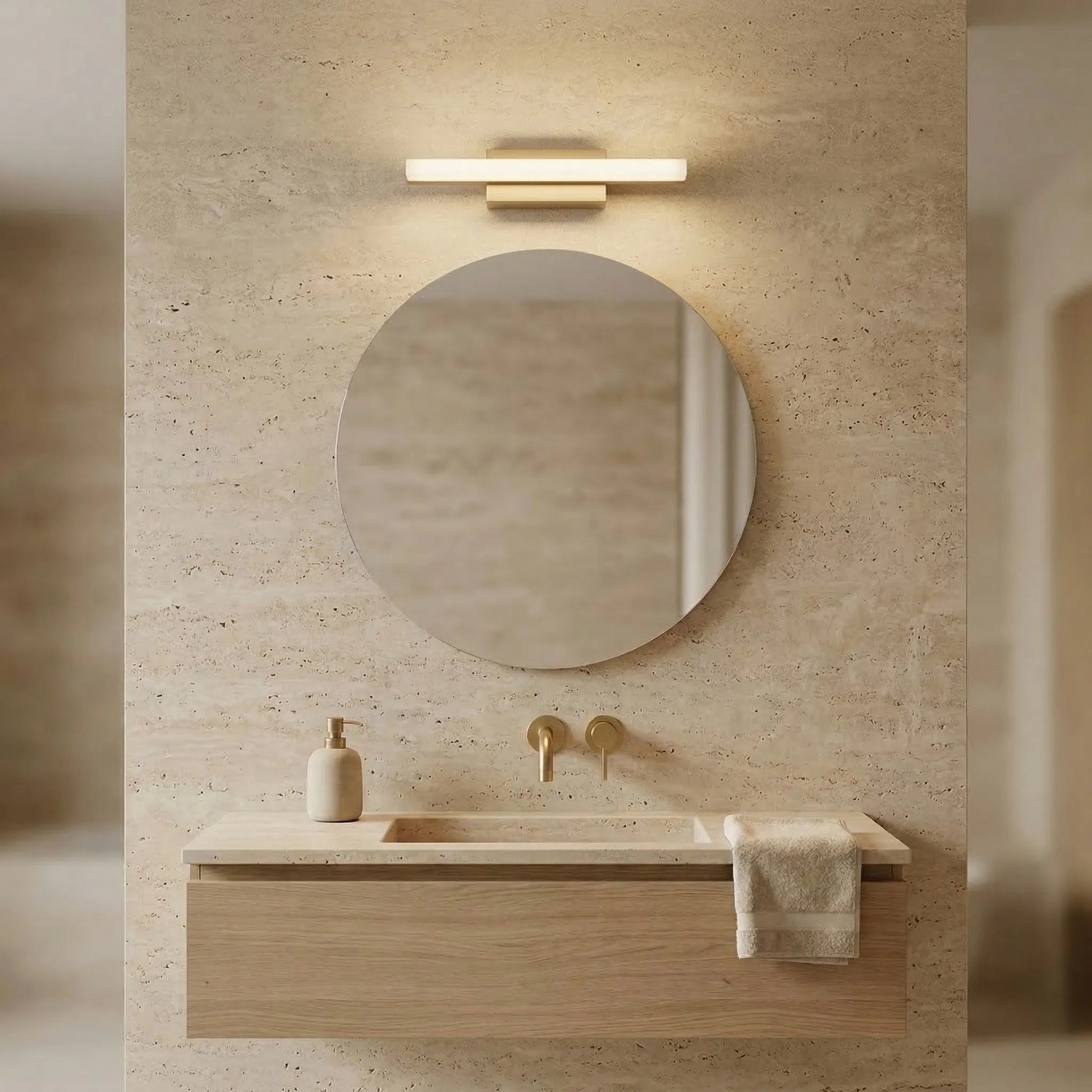Lampa de perete LED 42CM APP1851-1W BRUSH GOLD  8