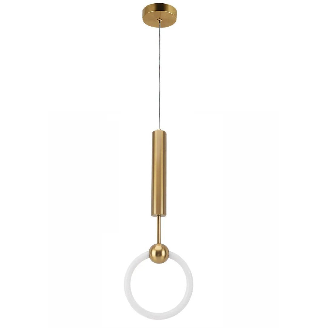 Lampă suspendată LED LHJ059-1CP Brush Gold  8