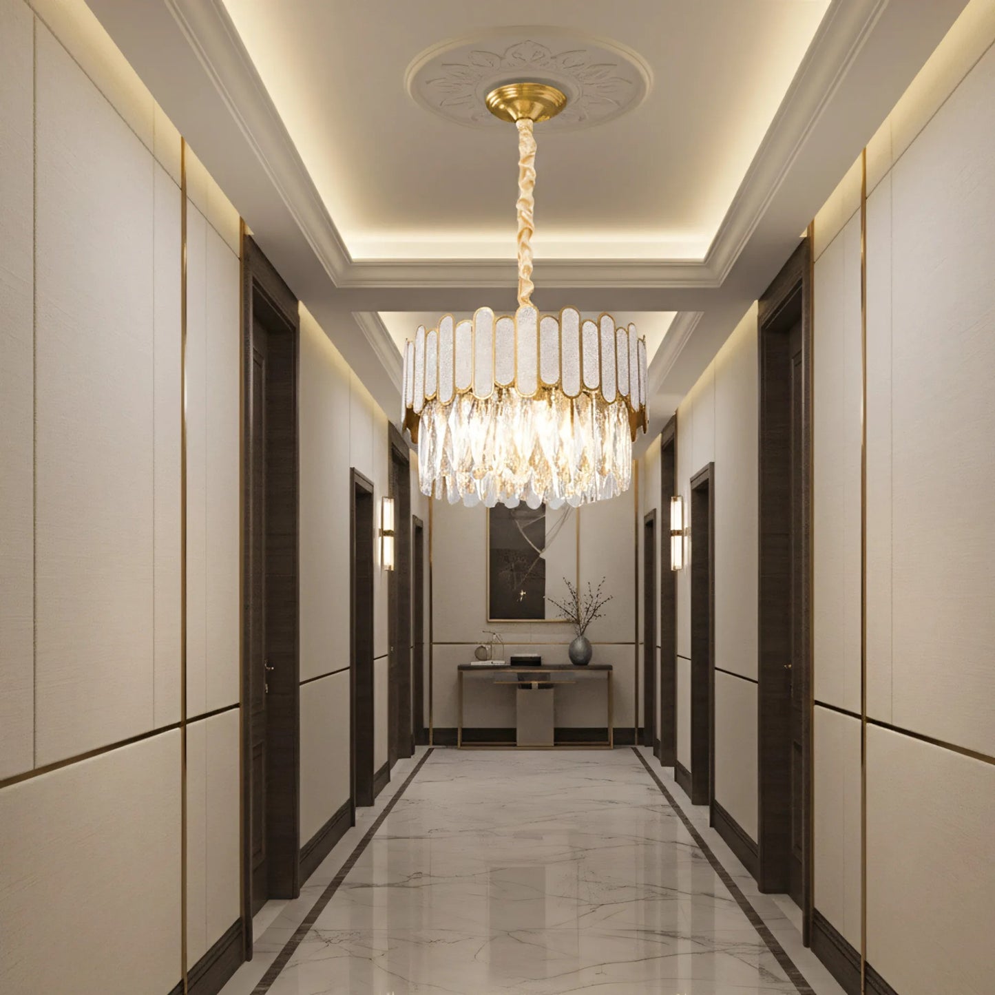 lampă suspendată APP1746-4CP 40 cm Gold  8