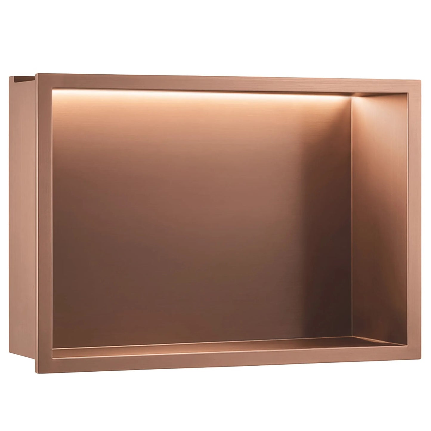 RAFT BAIE INCASTRAT PERETE LED 30x45 Brush Copper 8