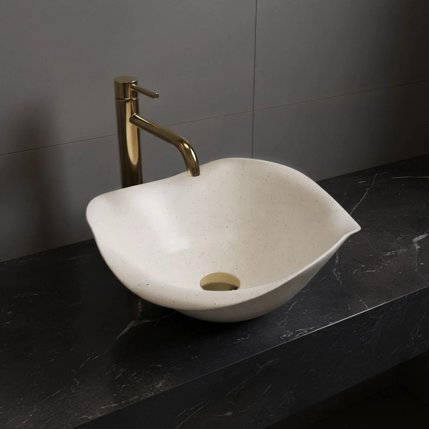 Lavoar Ceramic Pentru Blat REA HM-35B Handmade ART 8