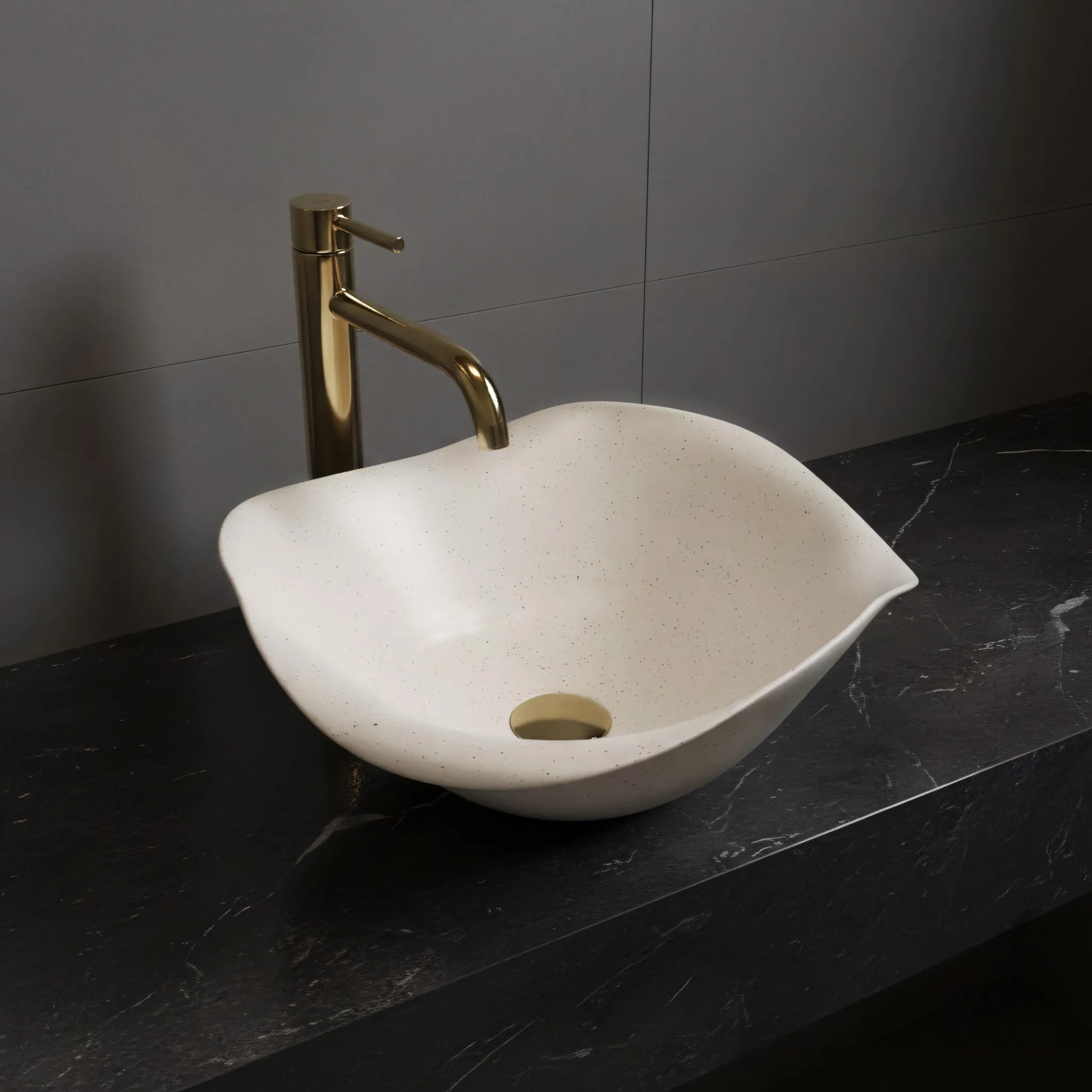 Lavoar Ceramic Pentru Blat REA HM-35B Handmade ART 8