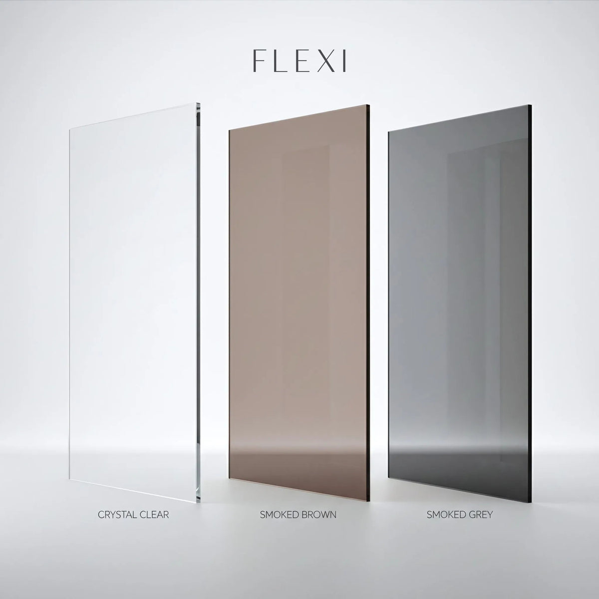 Paravan De Dus Rea Flexi Grey / Black 140 8