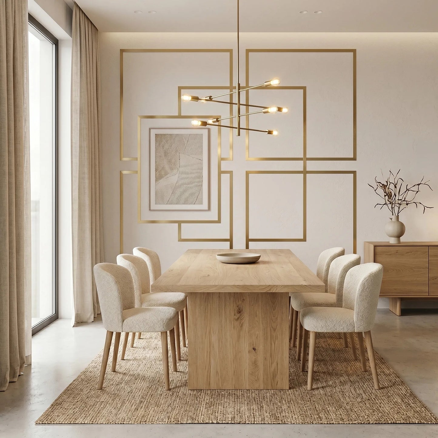 Bandă Decorativă Autoadezivă Rea P14454CA 3,8cm Brush Gold 8
