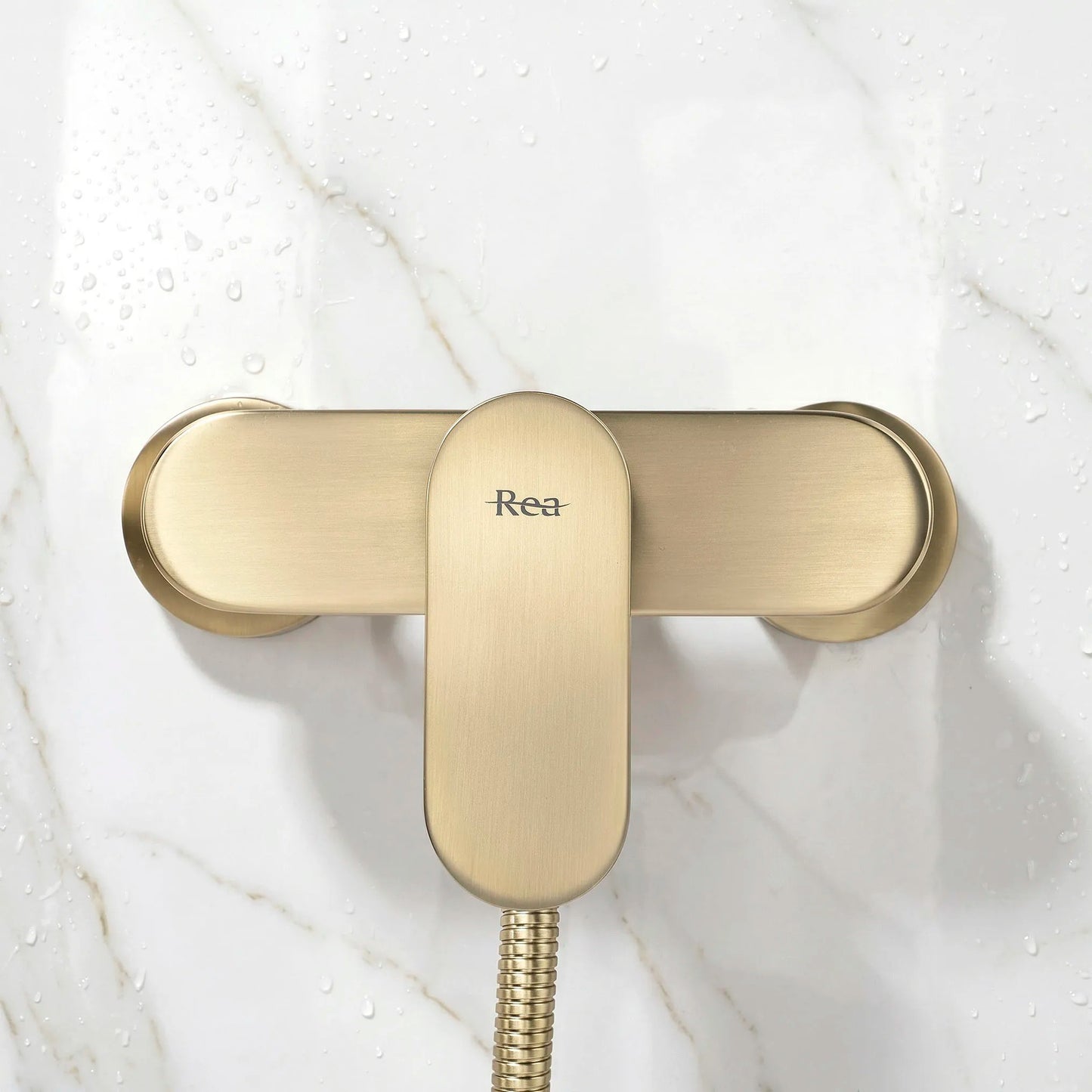 Baterie De Duș REA DROP Brush Gold 8
