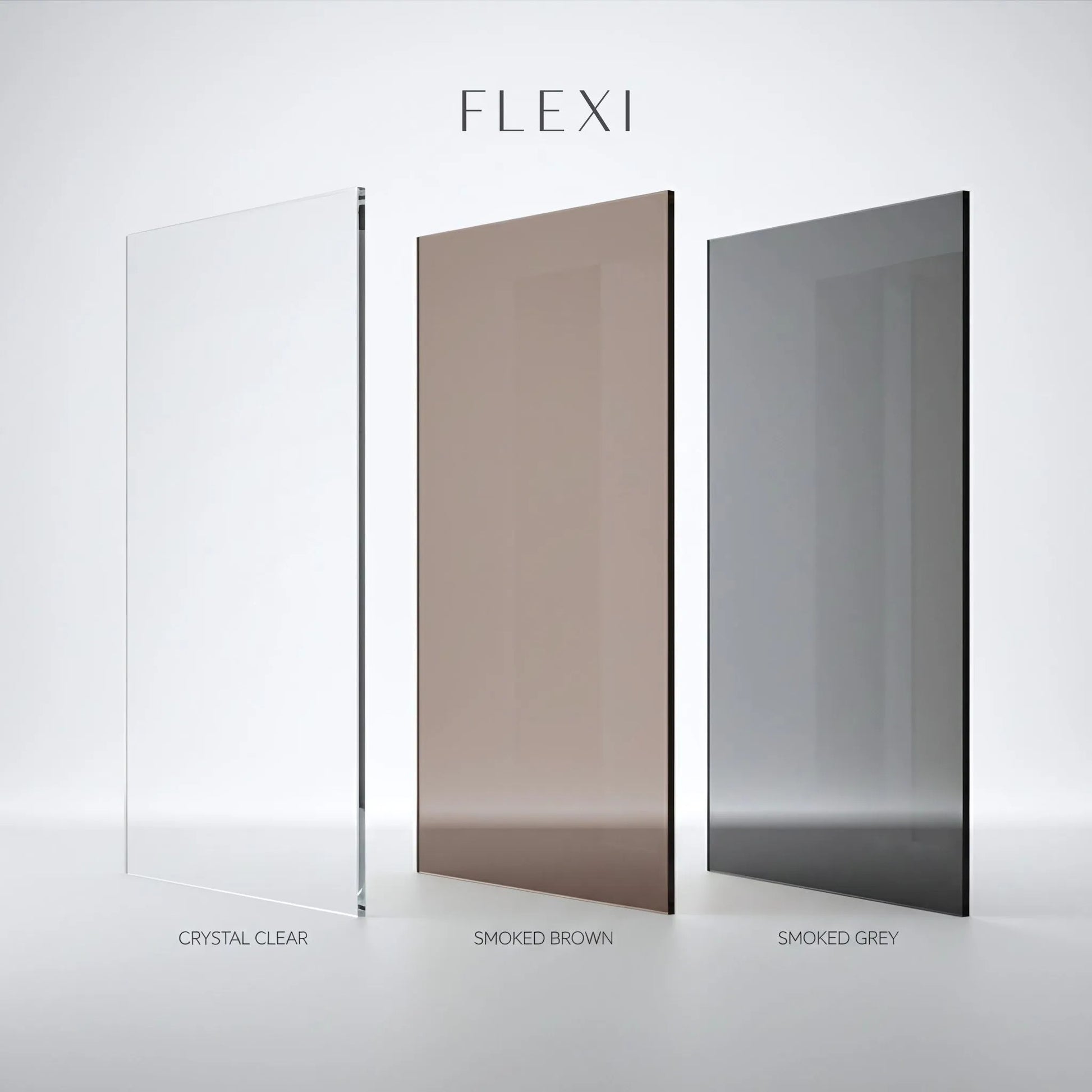 Paravan De Dus Rea Flexi Grey / Black 130 8