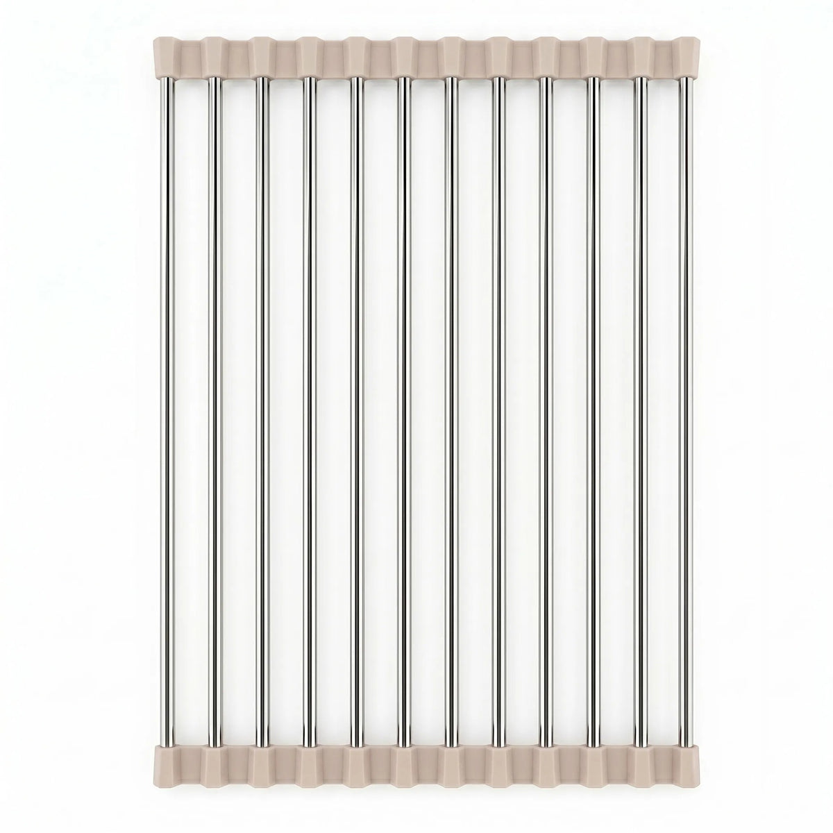 Suport Rulabil Pentru Scurgerea Vaselor Pe Chiuvetă REA P12298B Beige 8