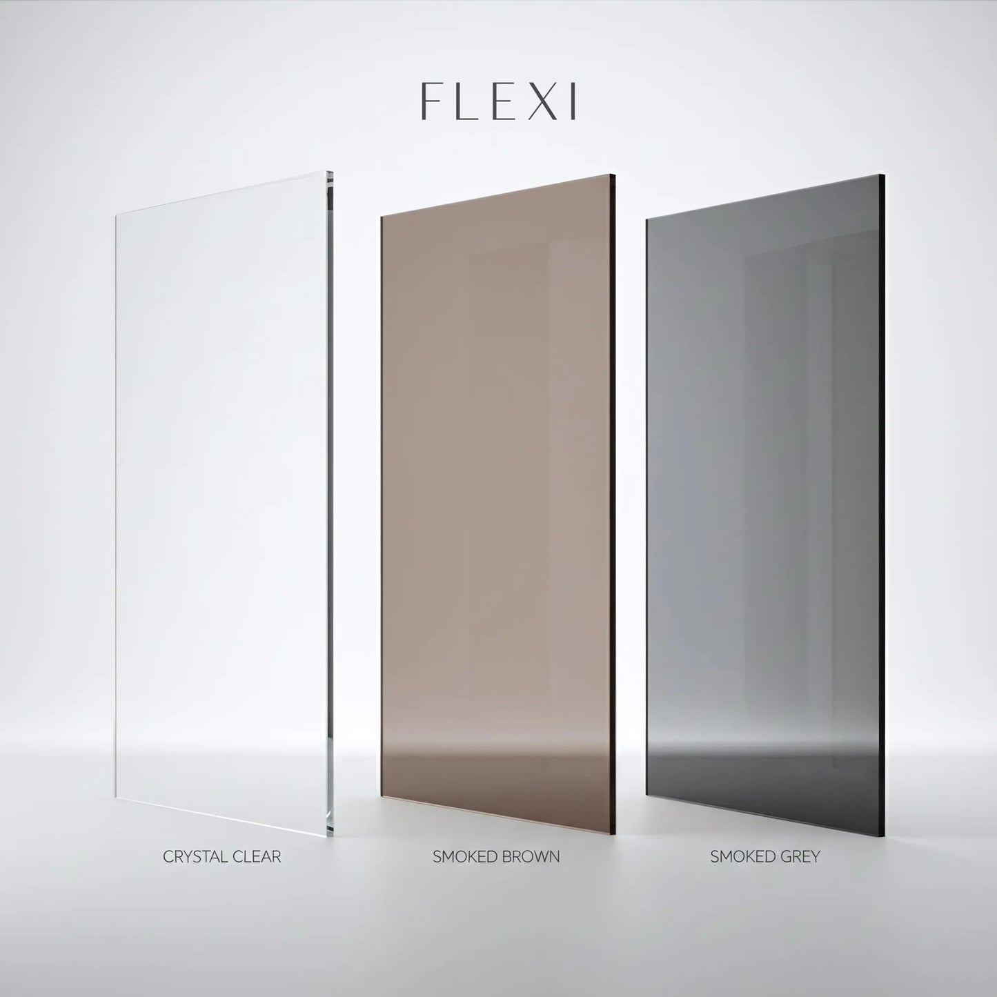 Paravan De Dus Rea Flexi Grey / Black 80 8