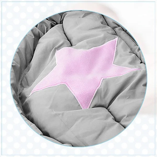 Sac De Dormit Pentru Copii 4in1 Sheep Beige-Pink 8