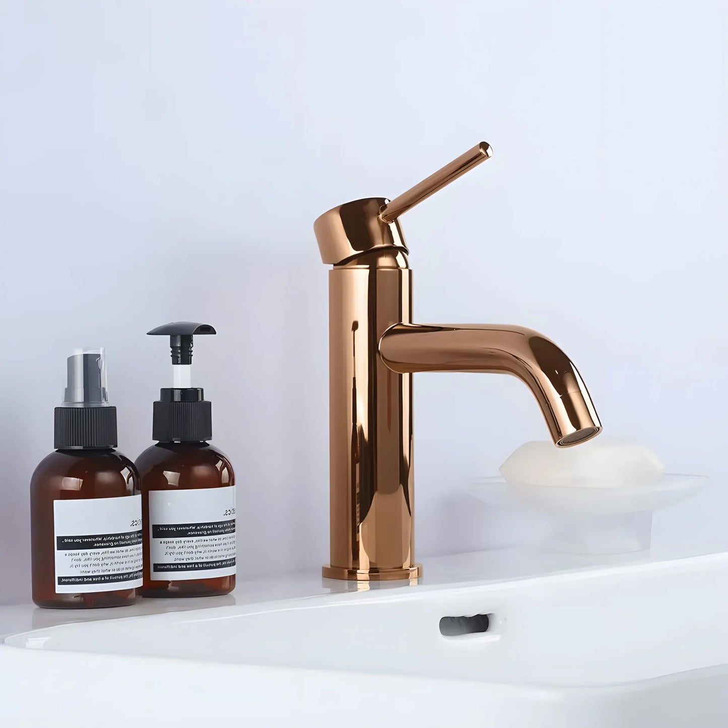 Baterie Pentru Lavoar Rea Lungo Copper Low 8
