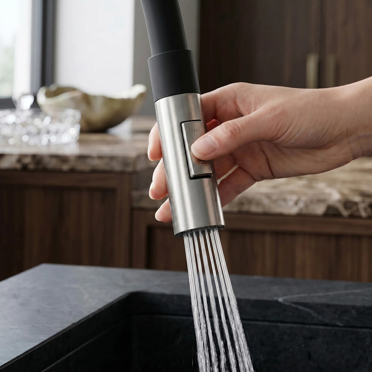 Baterie De Bucătărie REA Lago Brush Nickel 8