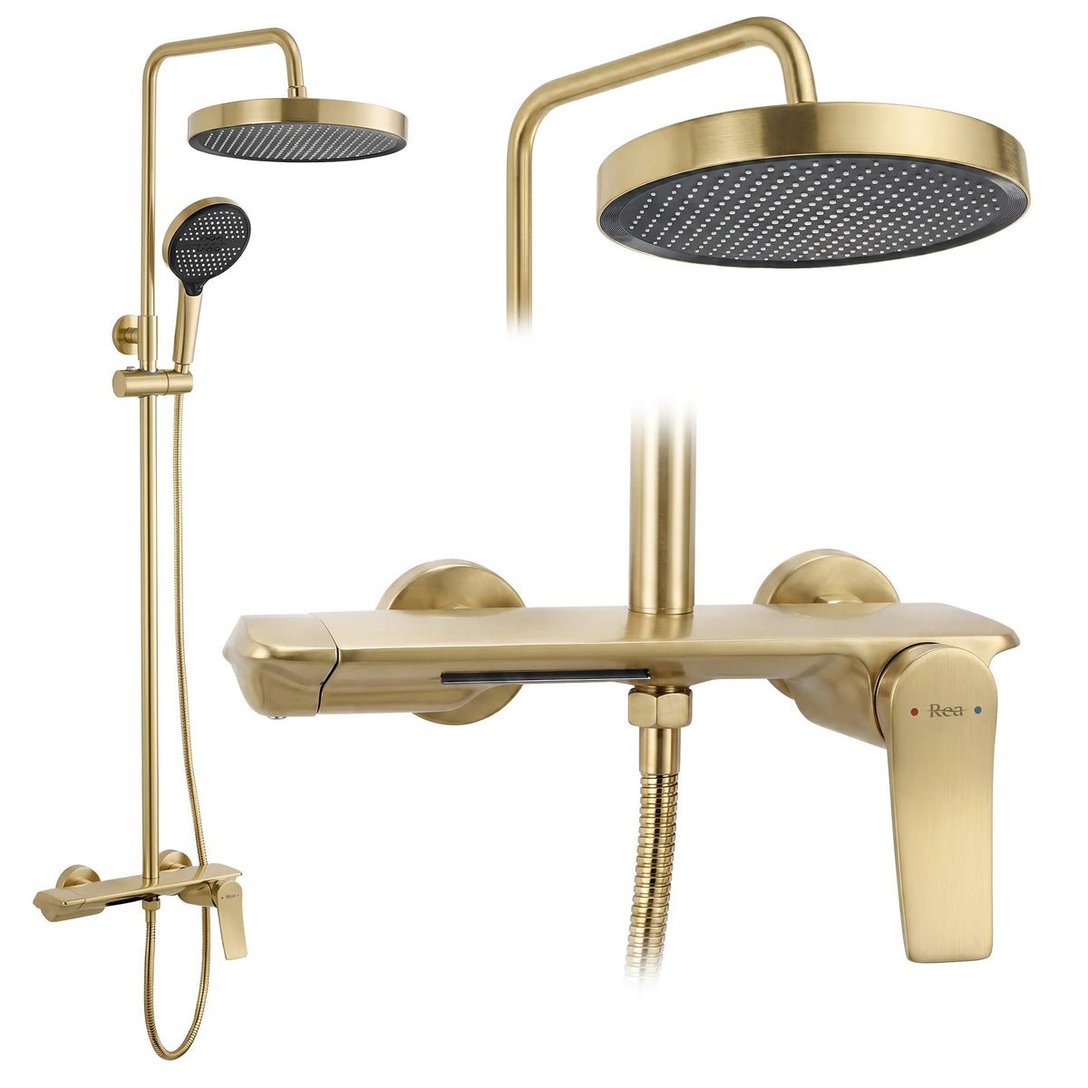 Set Dus Rea Vision Brush Gold 8