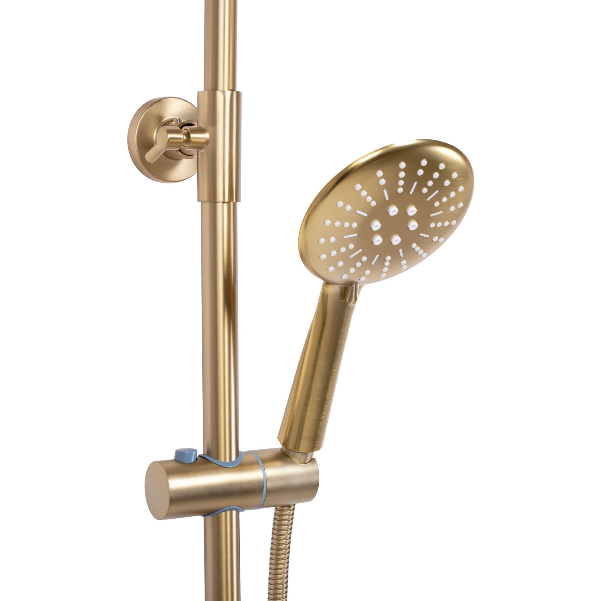 Coloana de dus cu termostat REA Lungo Gold Brush  7