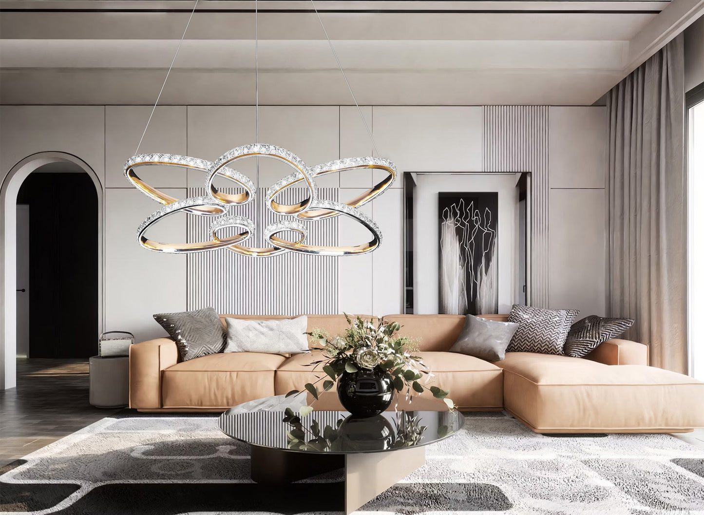 Lampa Led G001-cp Gold  5