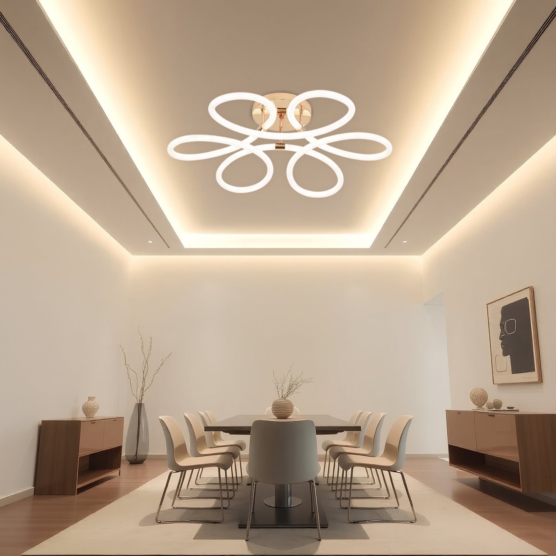 Lampa Led G023-c Gold  4