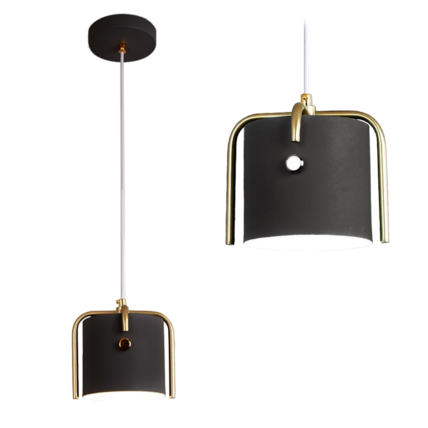 Lampa APP934-1CP Elegent Black  1