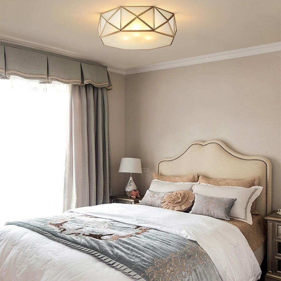 Lampă De Tavan 45cm App1239-c Złota  8