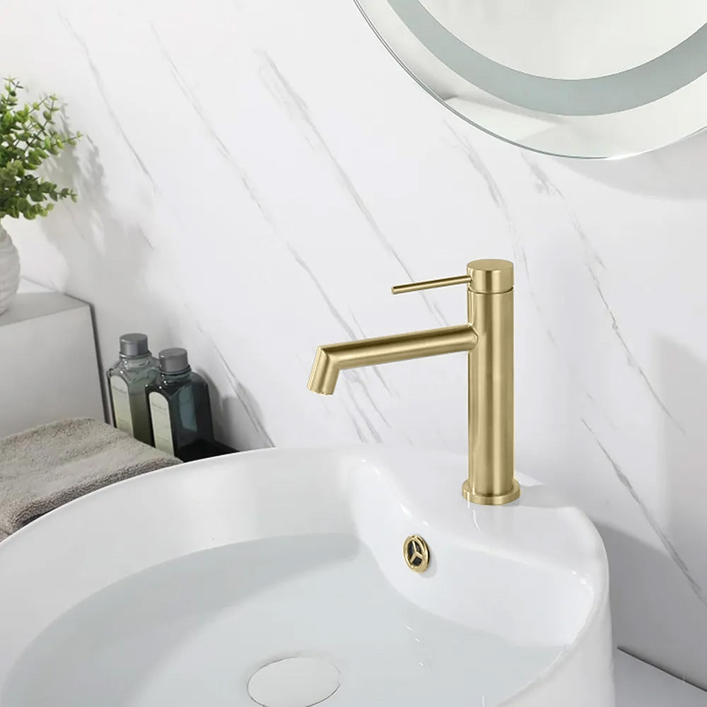 Baterie Pentru Baie Rea Foss Gold Brush Low  2
