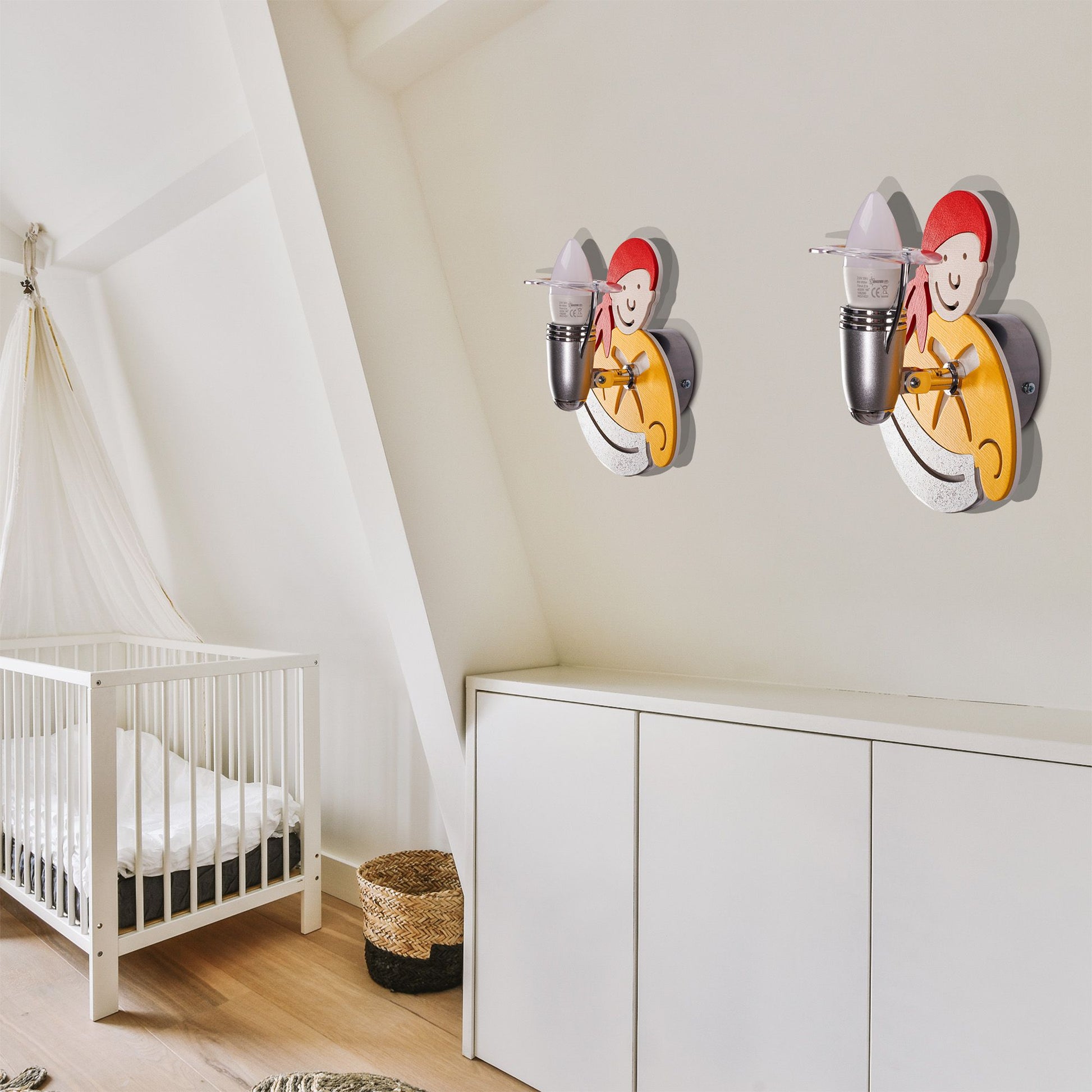 Lampa de perete PIRATE YELLOW 4717  2