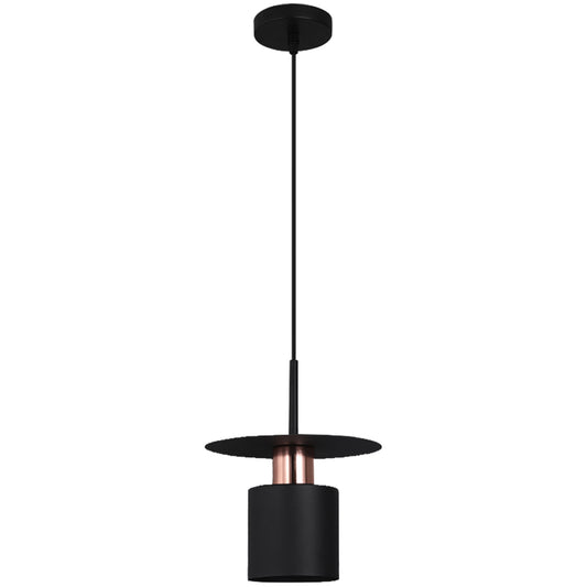 Lampă Suspendată APP1145-1CP Black Rose Gold  1