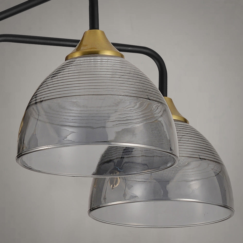Lampă Suspendată G085-5c Black Grey  3