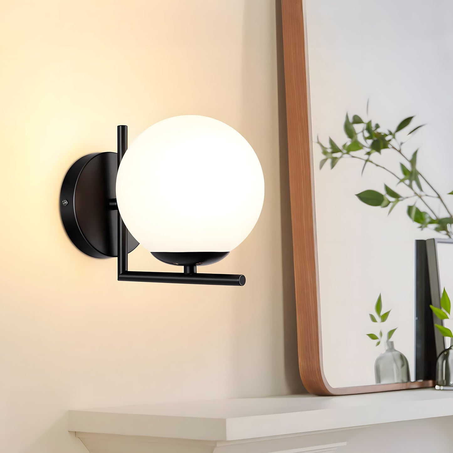 Lampa De Perete G101-1w Black White  7