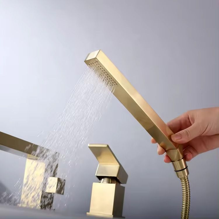 Baterie pentru cada Rea Glen Auriu Gold trei piese  4