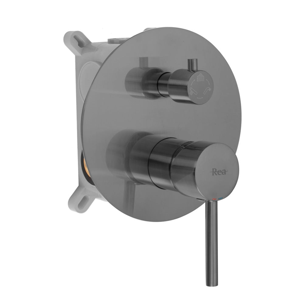 Set Încastrat Cadă Și Duș Rea Lungo Titan + Box  3