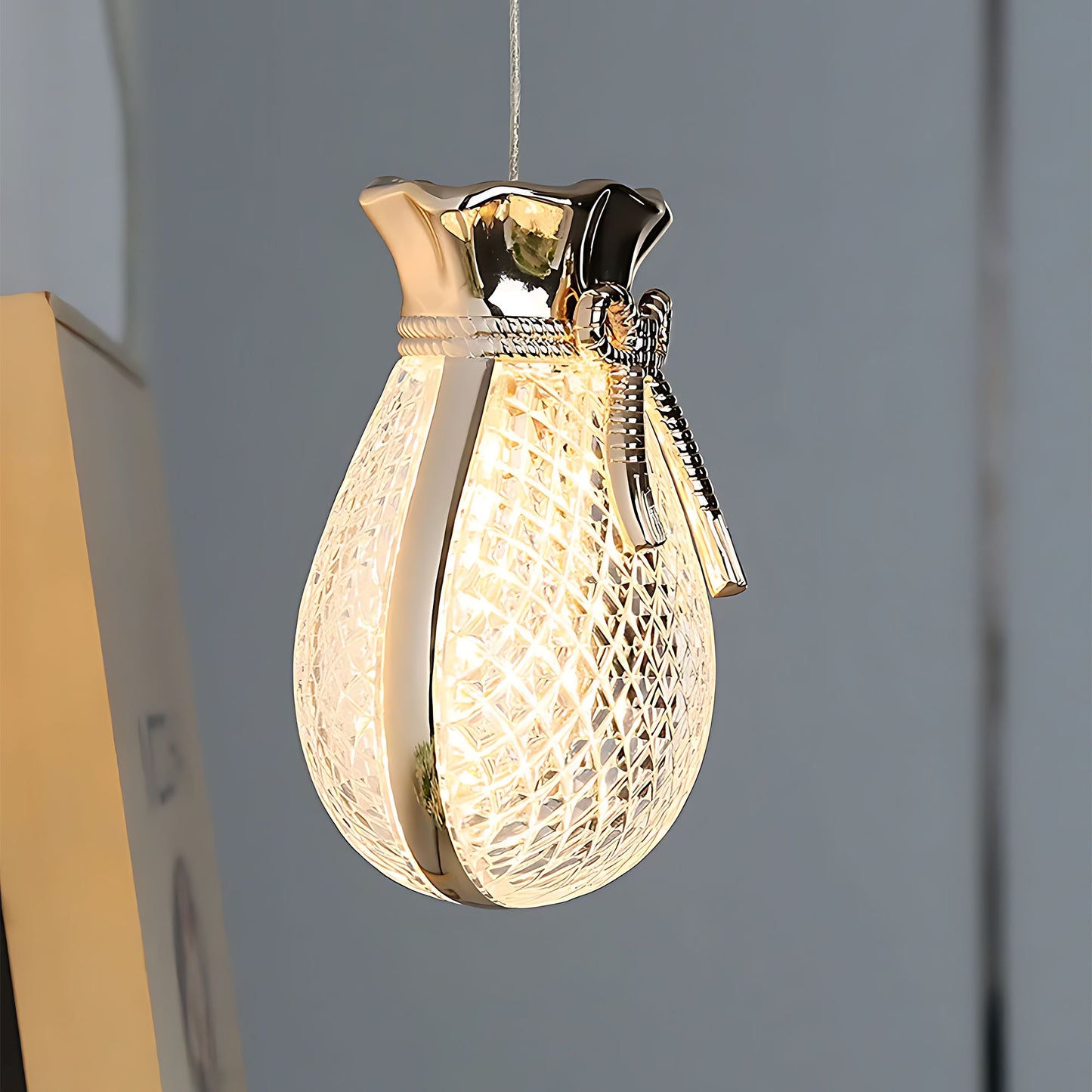 Lampă Suspendată De Tavan Lhj107-1cp Light Rose Gold  5