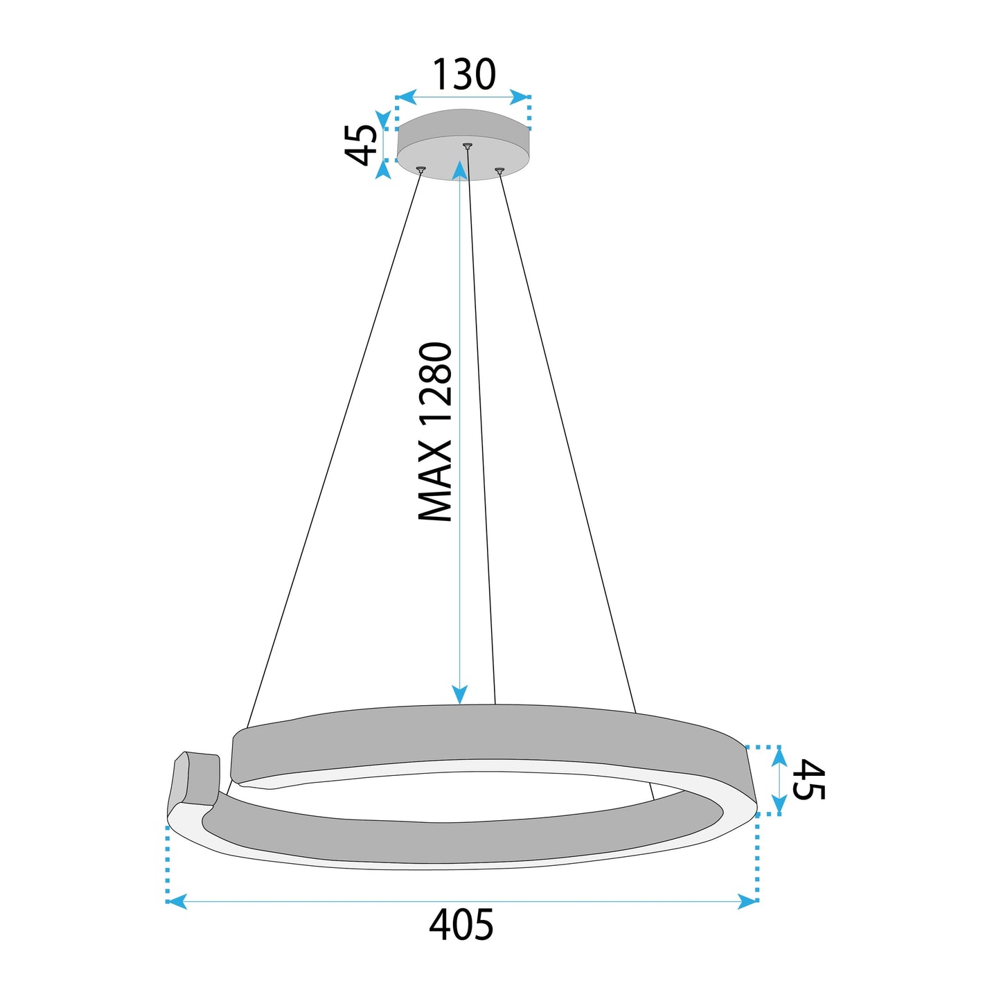 Lampa Led Lhj052-cp1 C Brush Gold  5