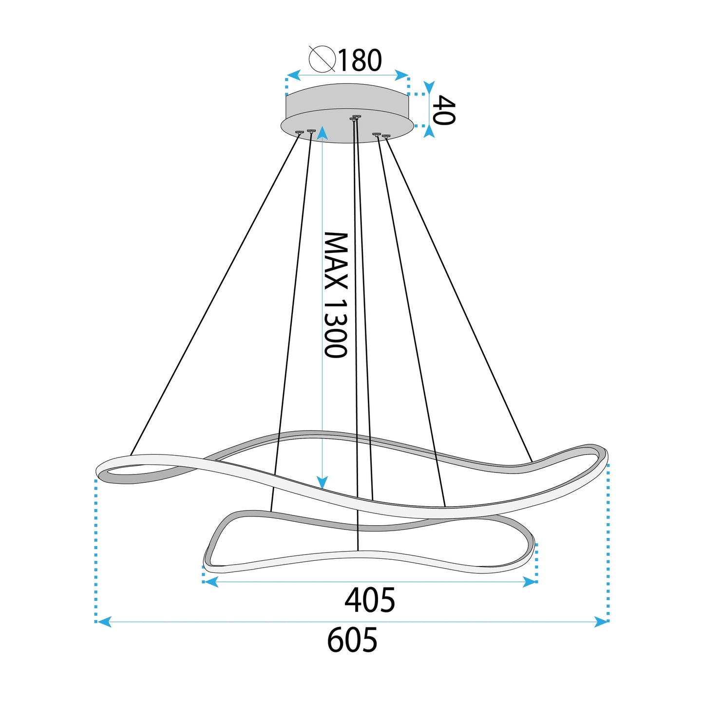 Lampă Suspendată Lhj017-cp2 Aur  9