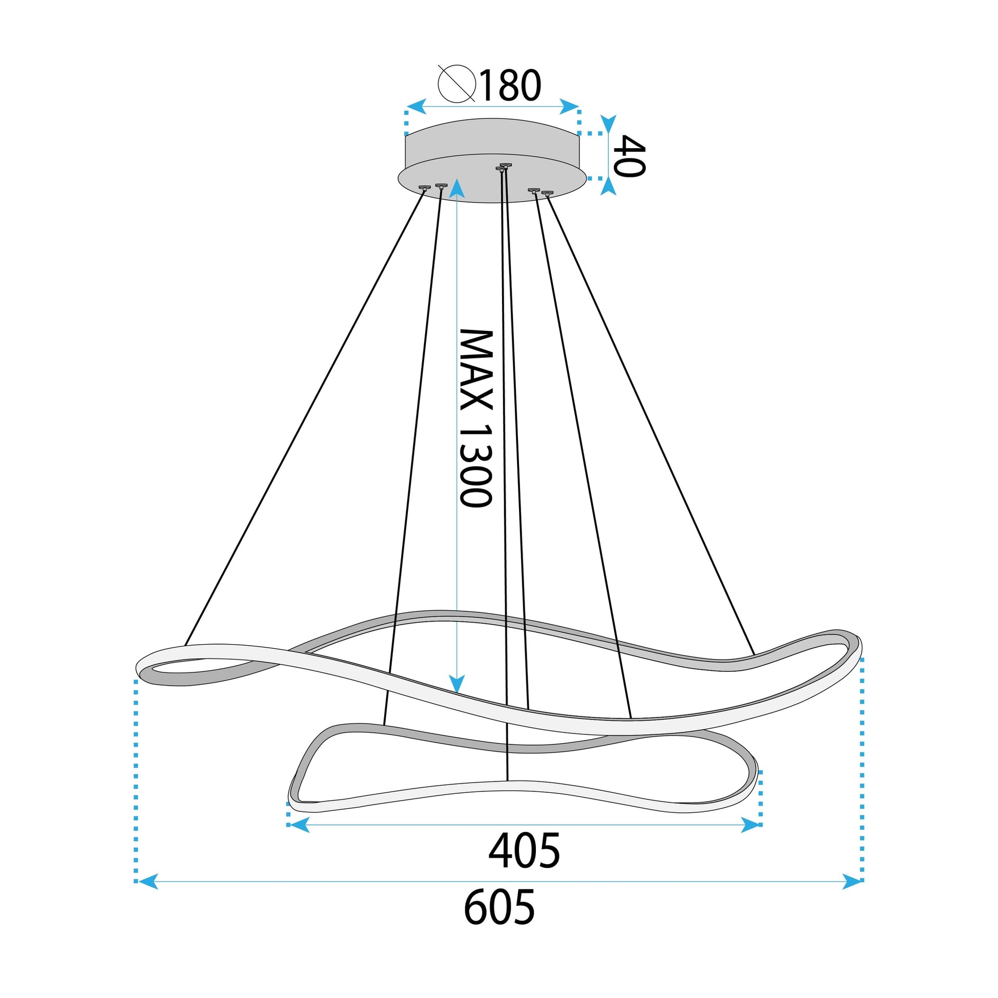 Lampă Suspendată Lhj017-cp2 Aur  9