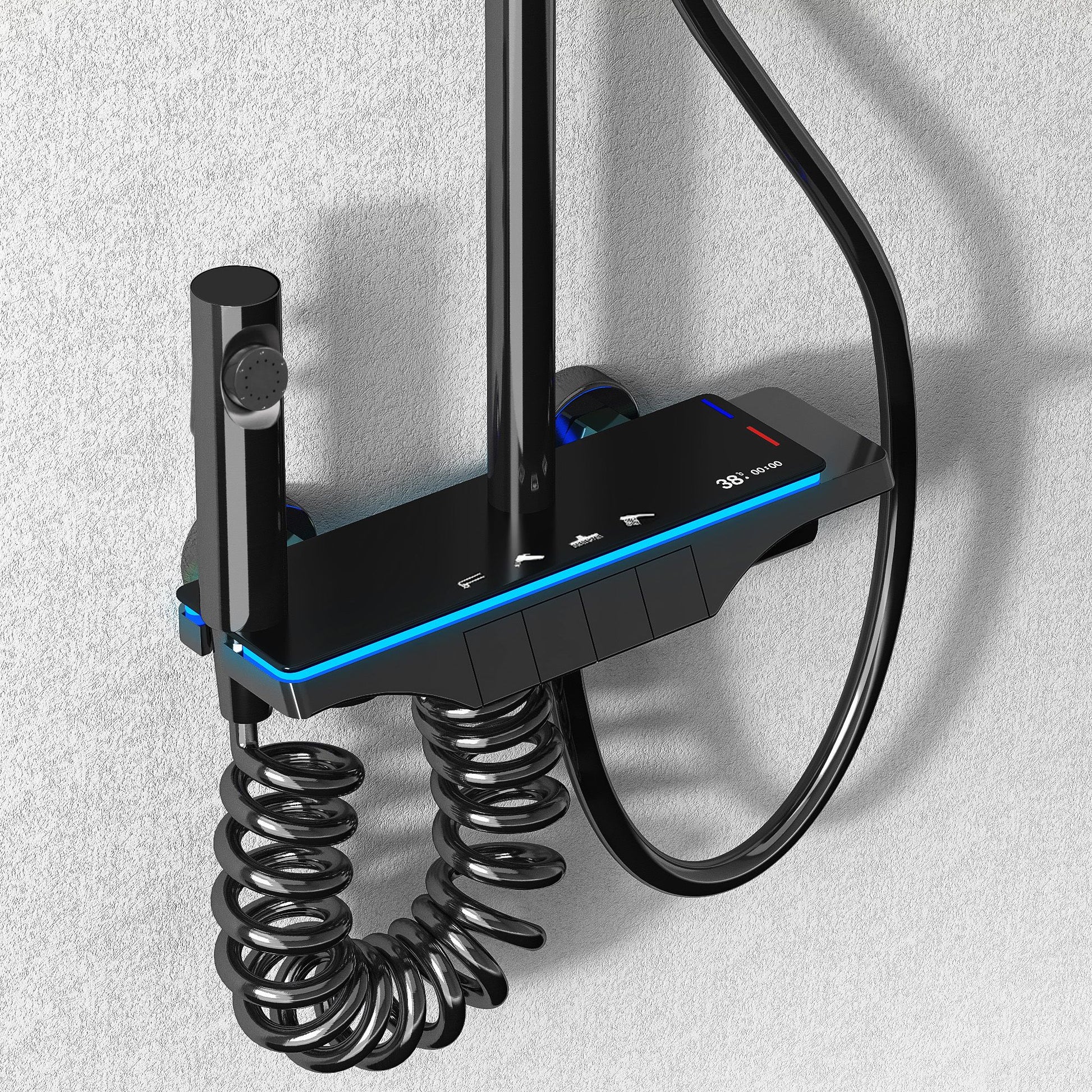 Set dus REA Savio Led Black  2