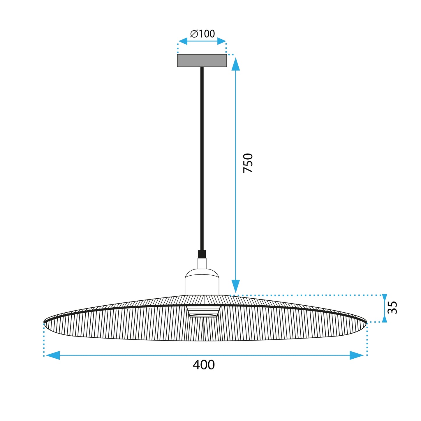 Lampă De Tavan APP1311-1CP  7