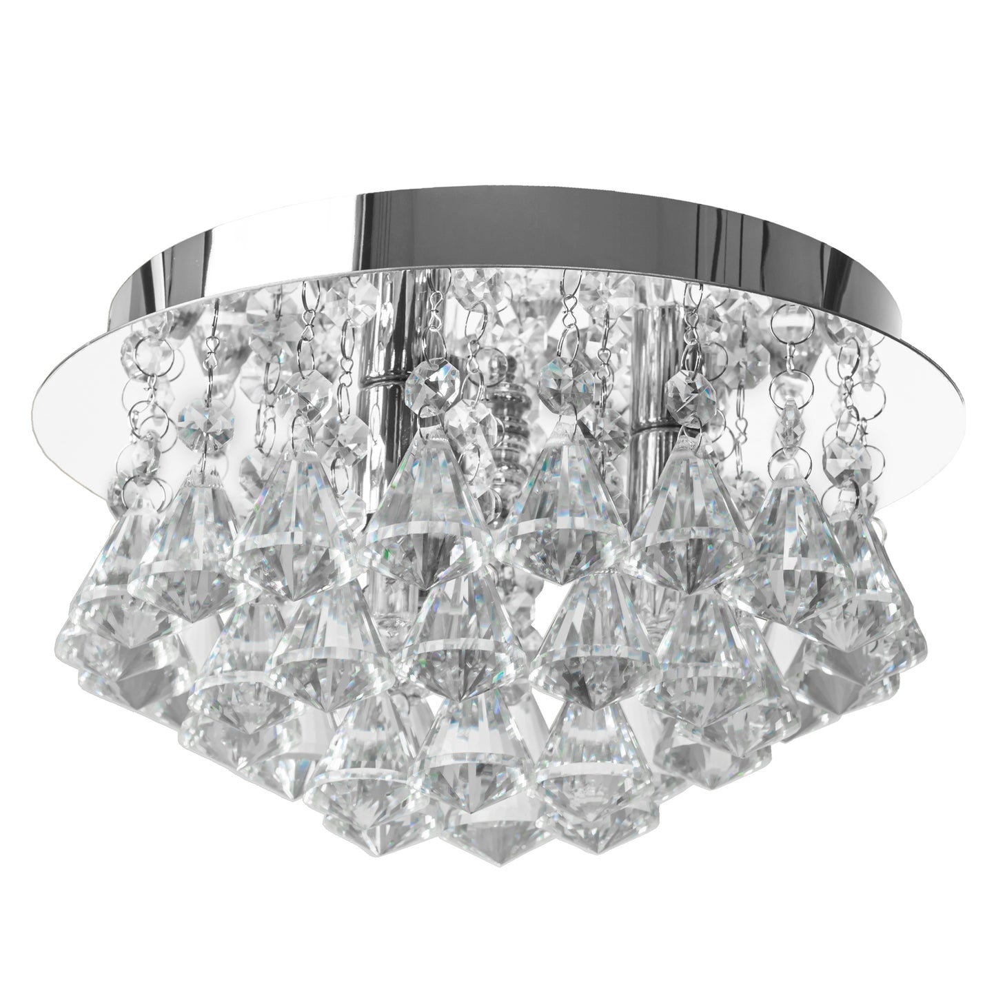 Lampă De Cristal APP1039-3C Chrom  1