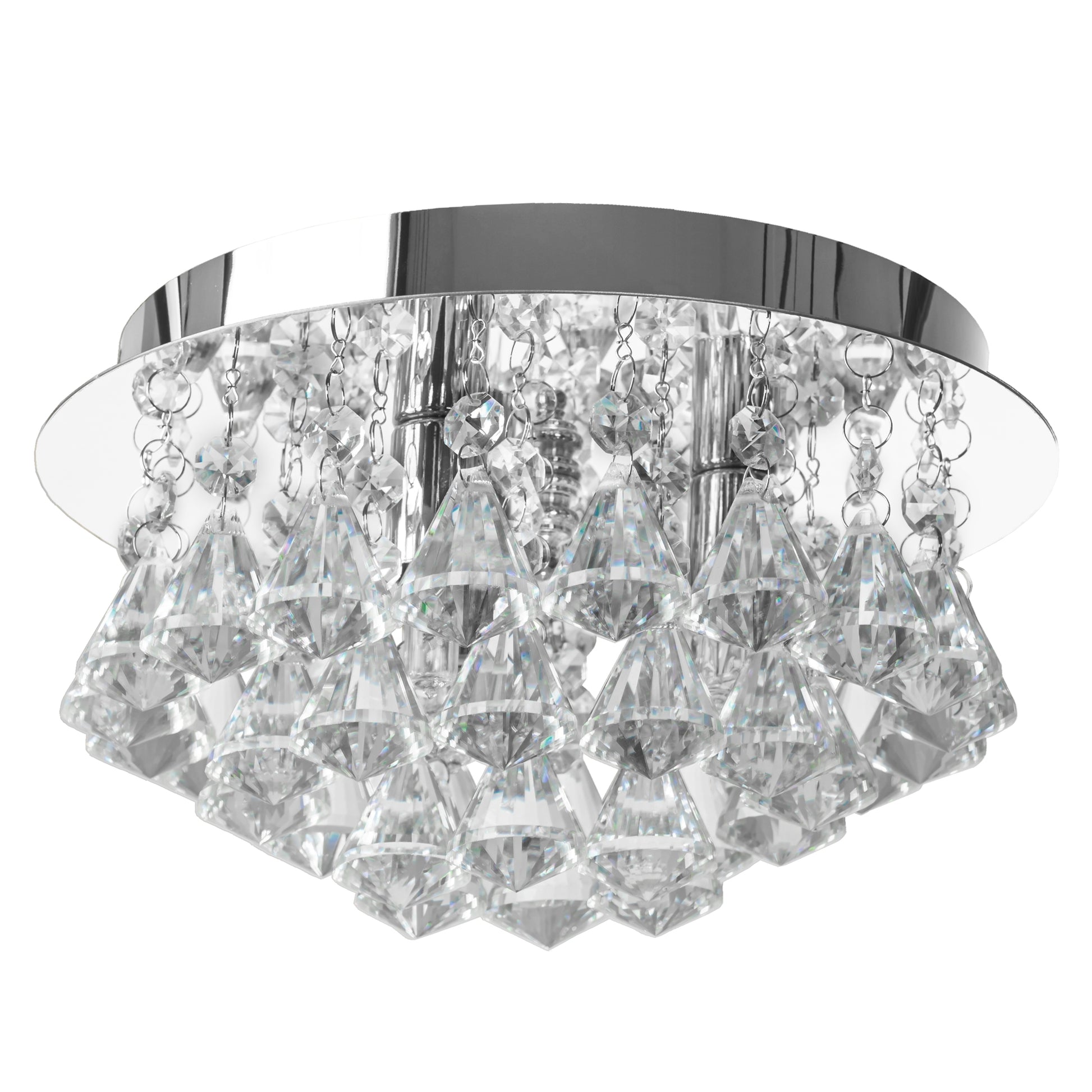 Lampă De Cristal APP1039-3C Chrom  1