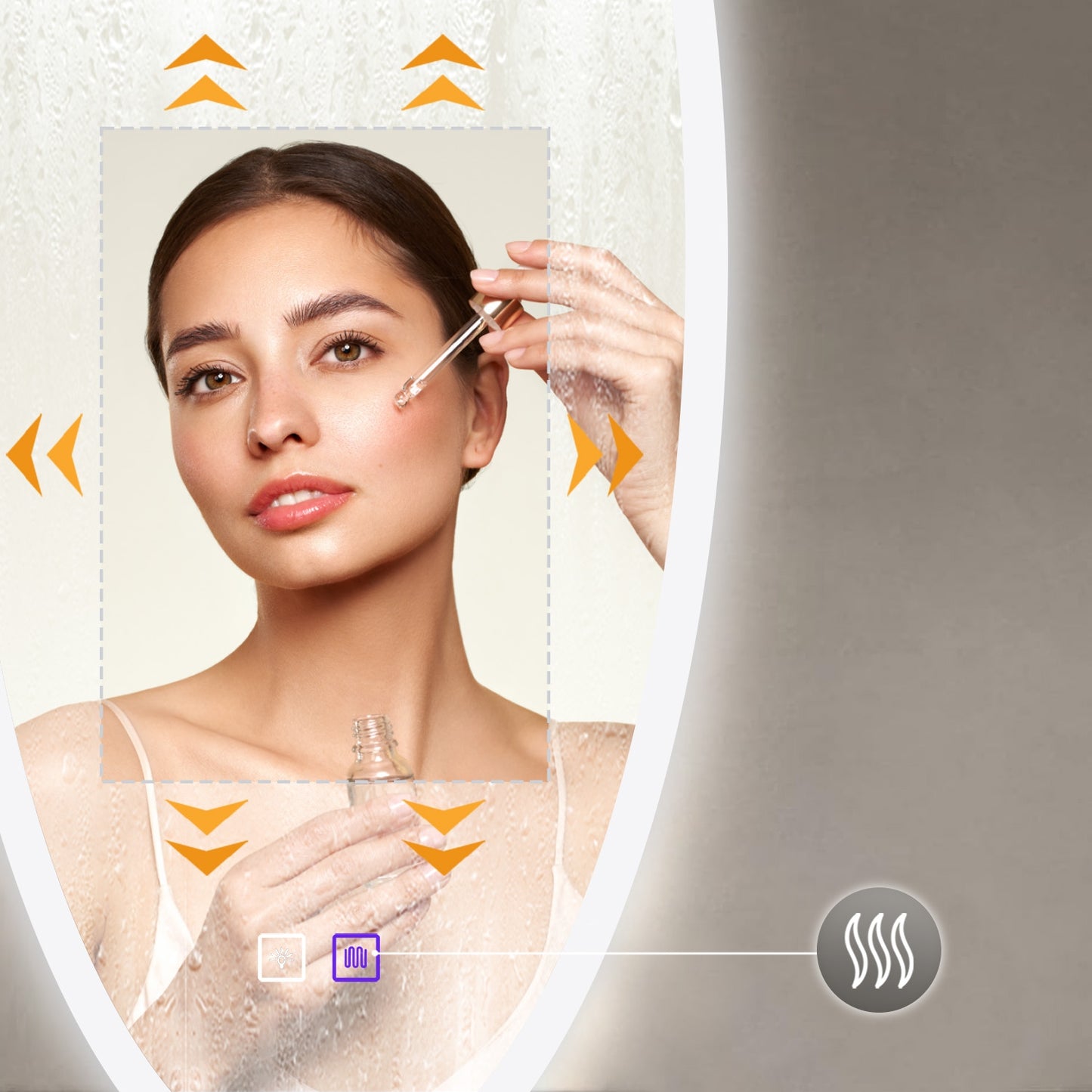 Oglindă Led 50x120cm Wwa  6