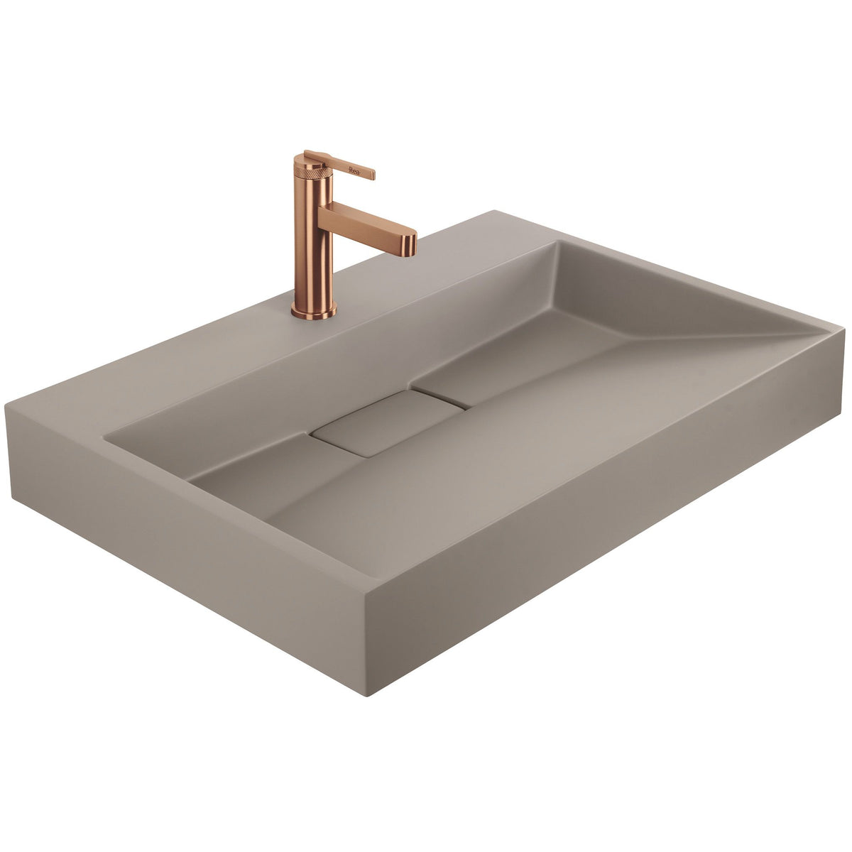 Lavoar Din Compozit Rea GOYA TAUPE 70CM 9
