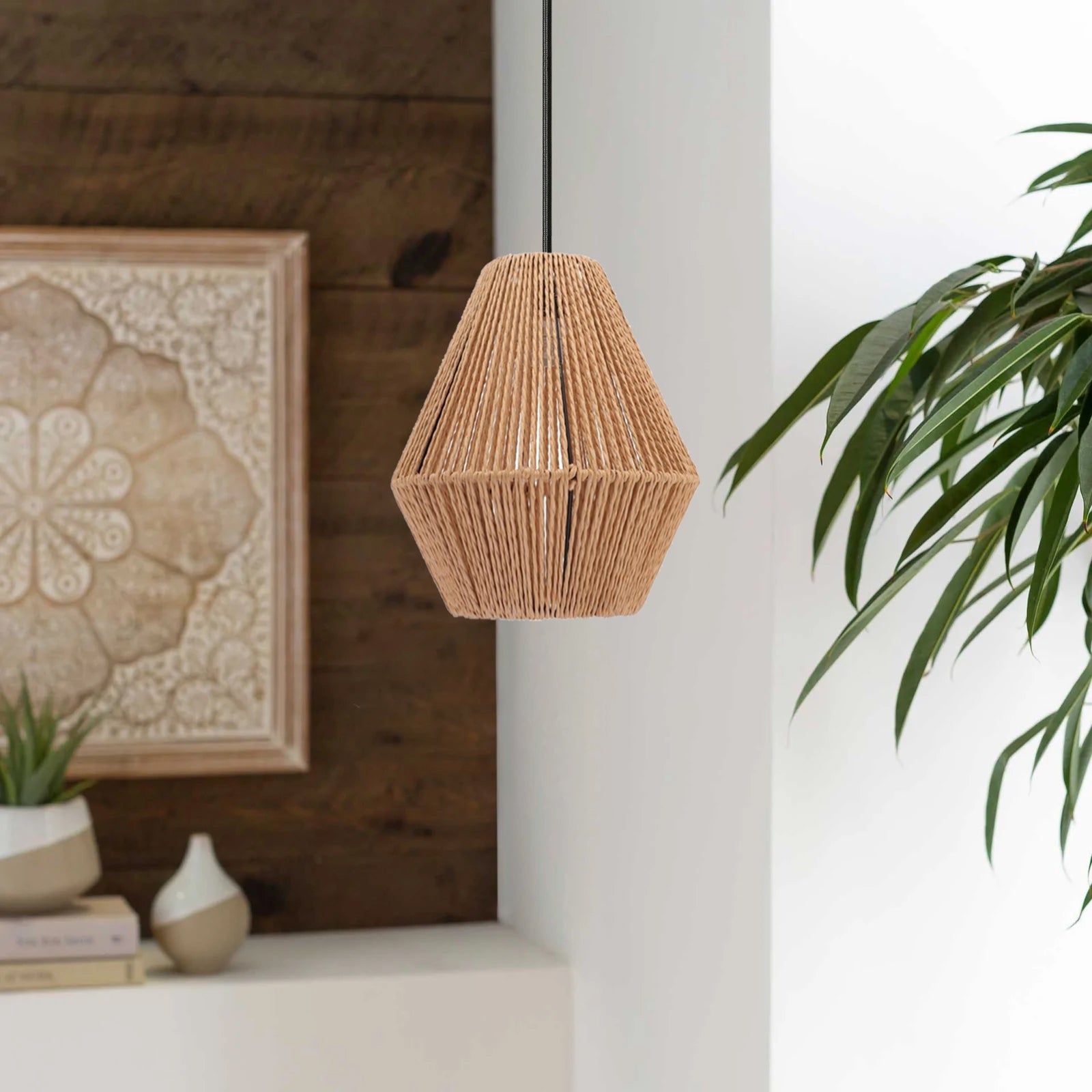 Lampă suspendată APP1150-1W WOOD  4