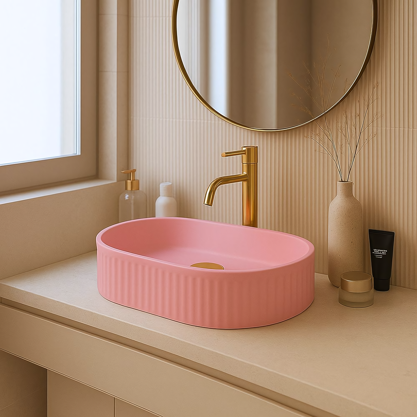 Lavoar Pe Blat Rea Vanda Bubble Gum Matt  2