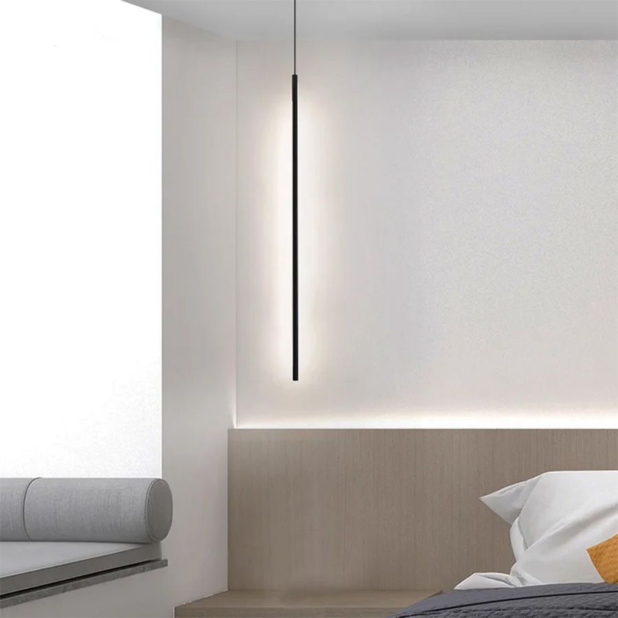 Lampă de tavan LED APP1413-C BLACK 100cm  2