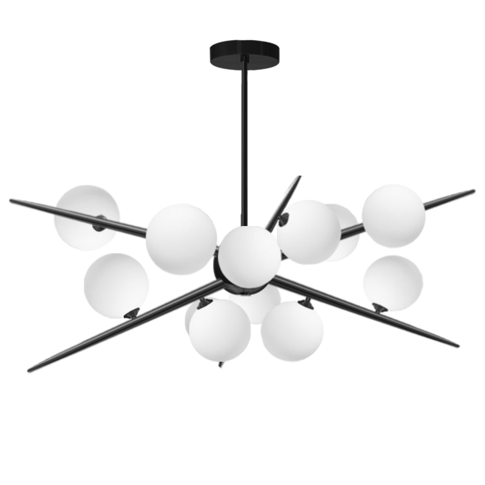 Lampă De Tavan Black APP999-12CP  1