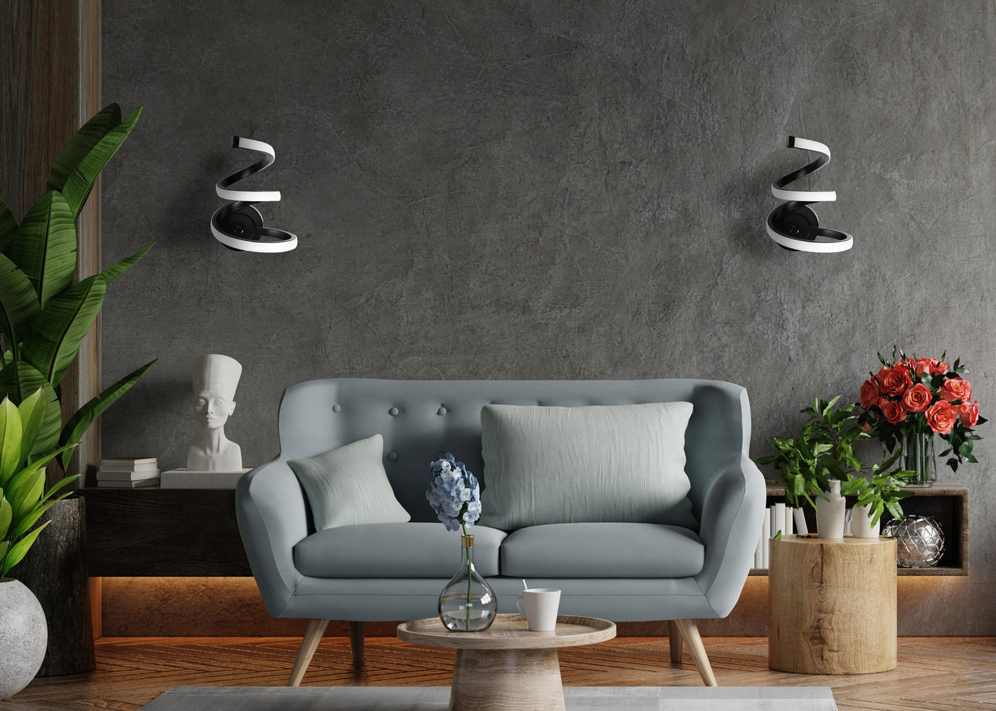 Lampă Led App1052-w Black Mat  4