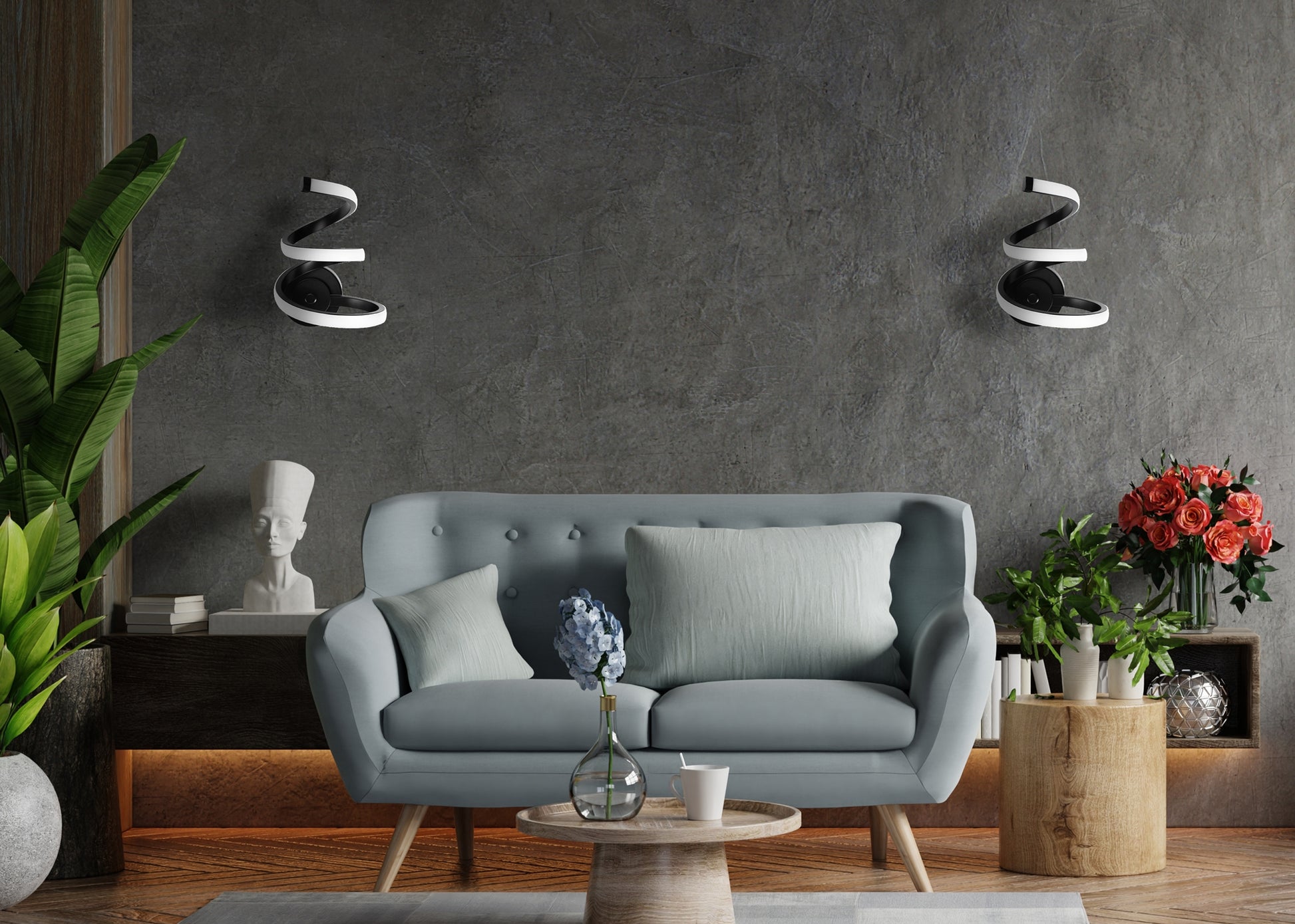 Lampă Led App1052-w Black Mat  4