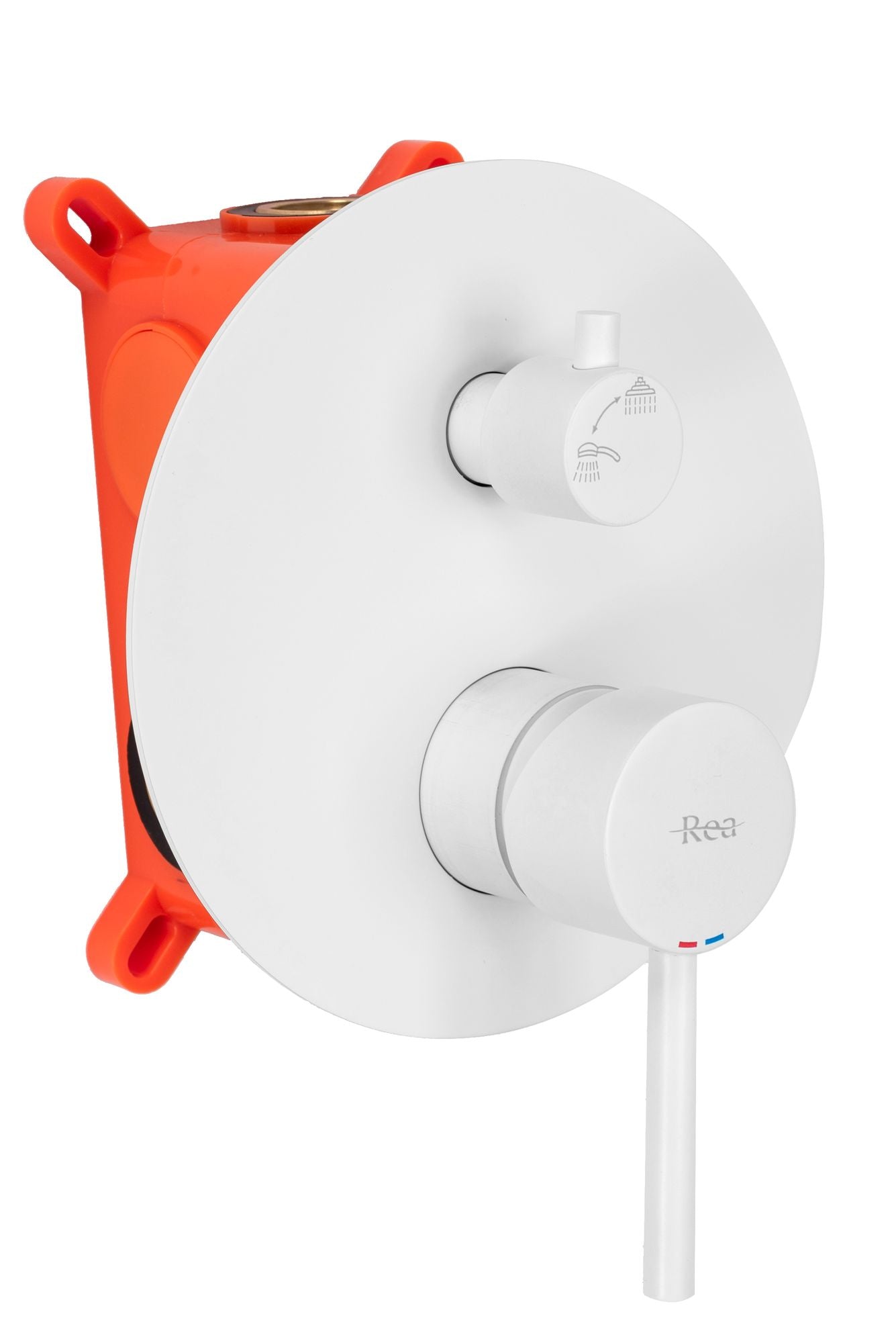 Set de dus REA Lungo white + BOX 2