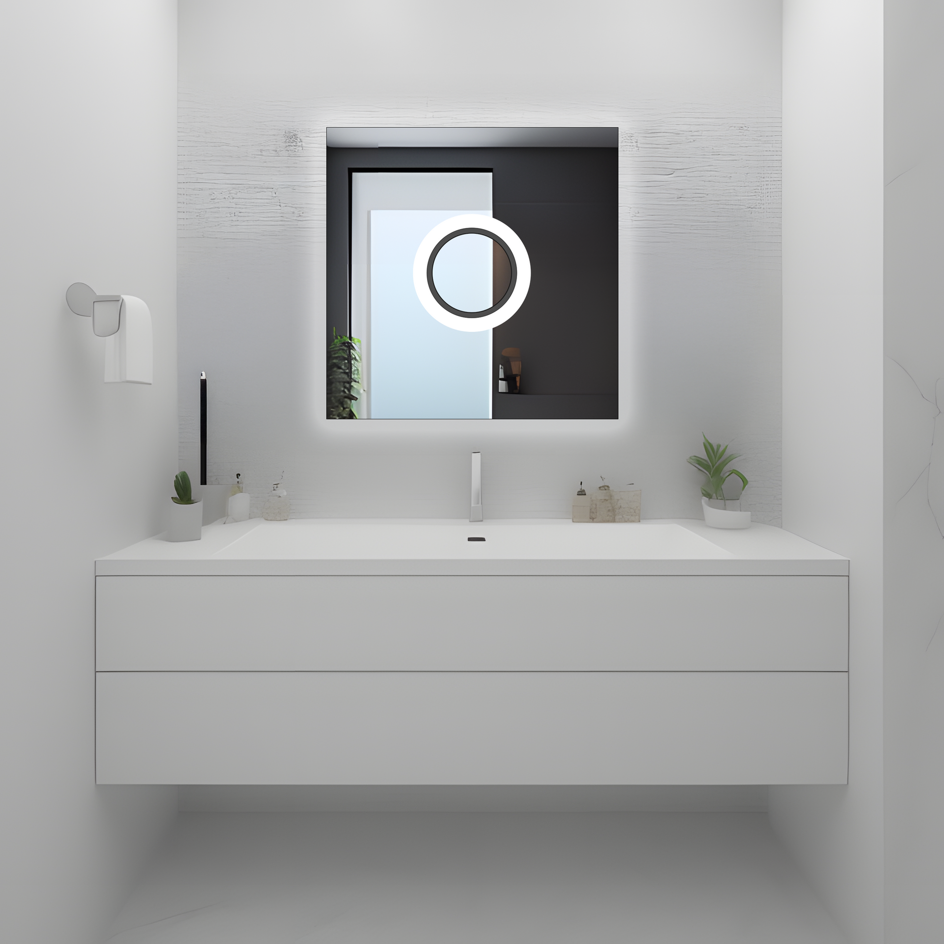 Oglindă Led 60x60 Yh-bl-12  4