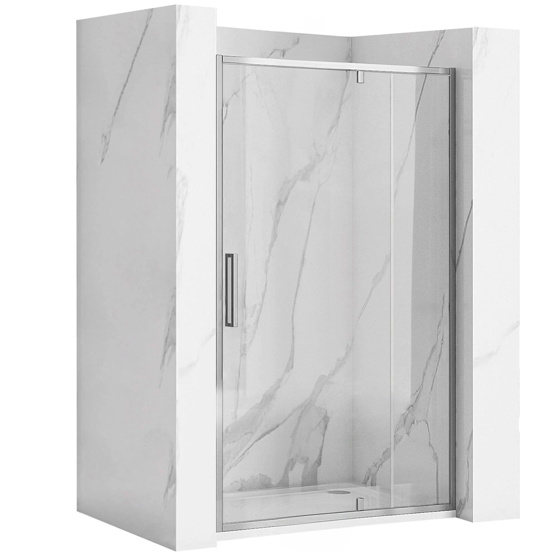 Ușă De Duș Batanta Rea Rapid Swing Crom 120  1