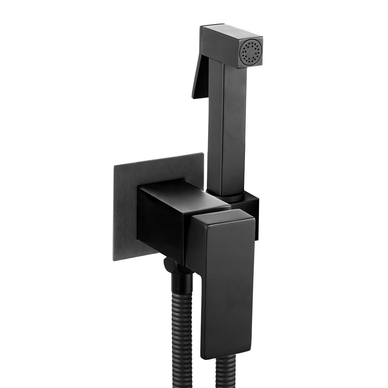 Dus Igienic pentru Bideu Rea Fenix Black  1