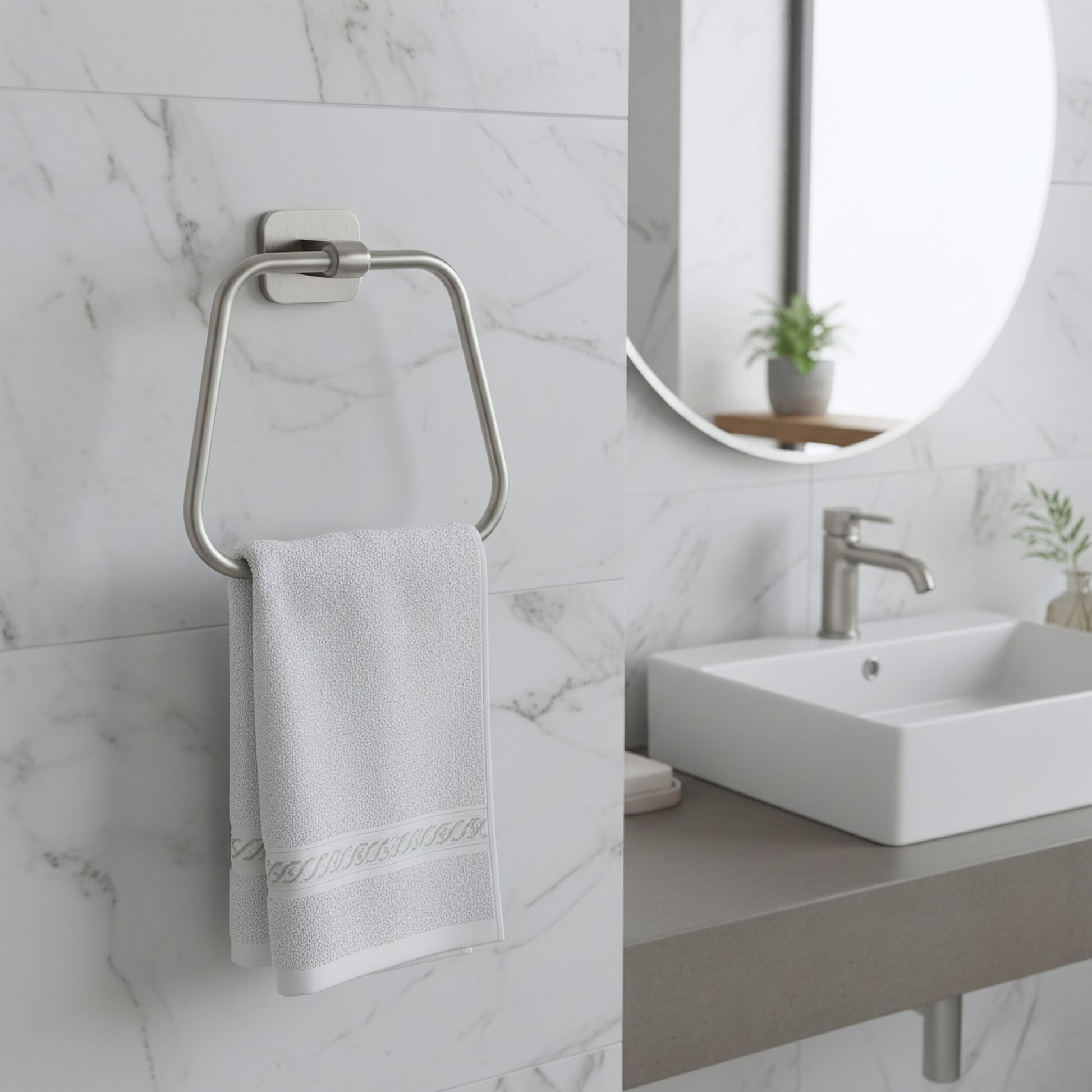 Cuier De Baie 5910 Nico Brush Nickel  4