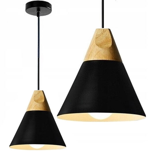 Lampa De Tavan Suspendabila Scandi A Negru  1